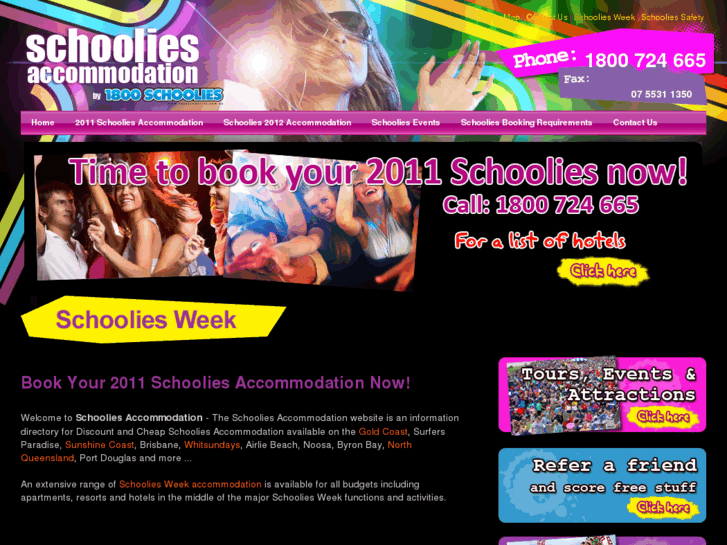 www.schoolies-accommodation.com.au