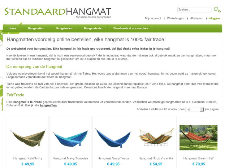 www.standaardhangmat.nl