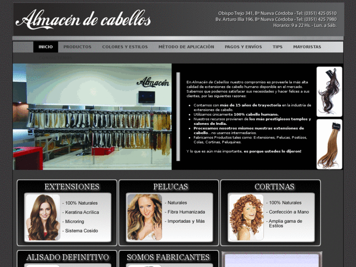 www.almacendecabellos.com