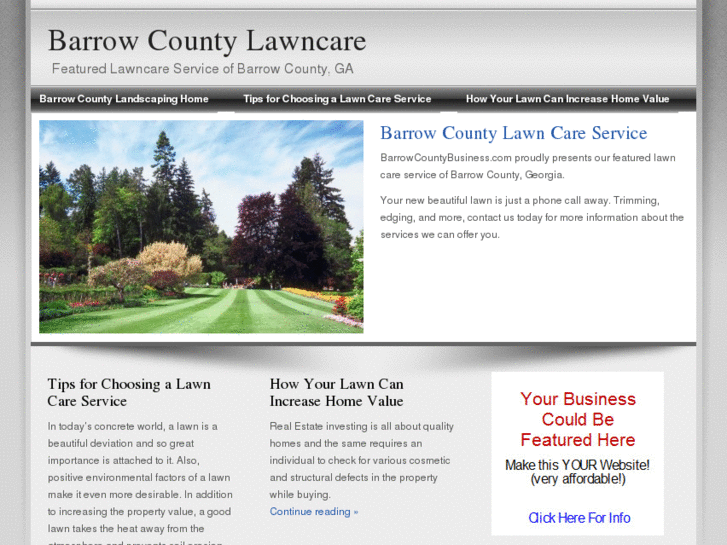 www.barrowcountylawncare.com