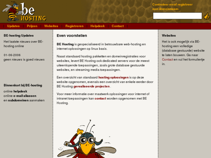 www.be-hosting.nl