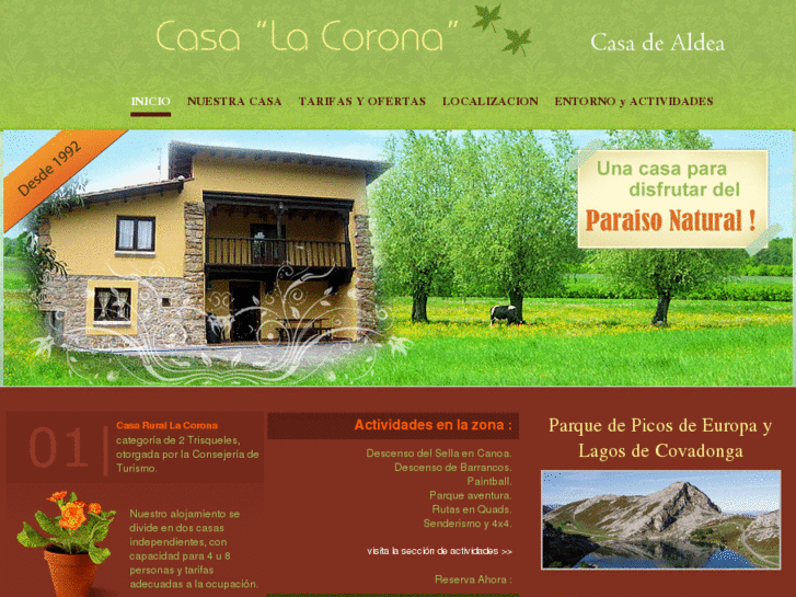 www.casarurallacorona.com