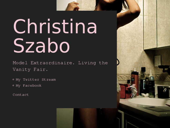 www.christinaszabomodels.com