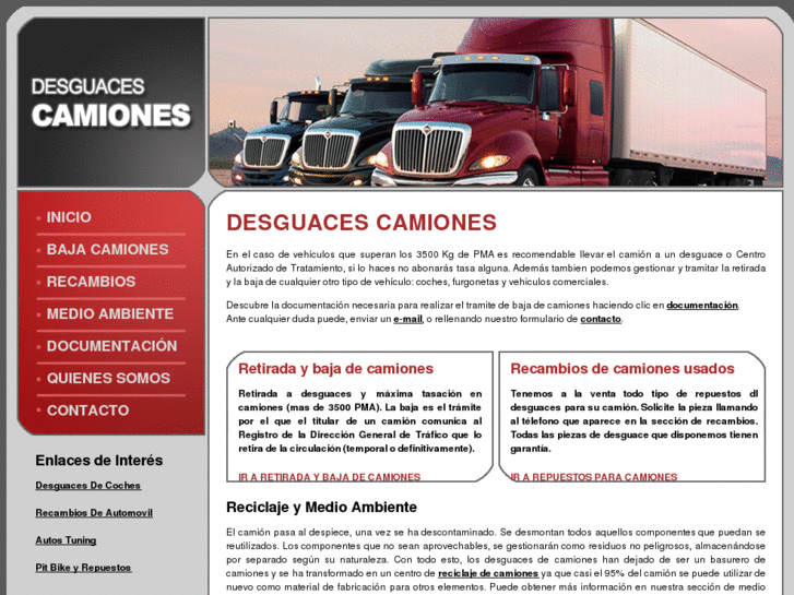 www.desguacescamiones.com