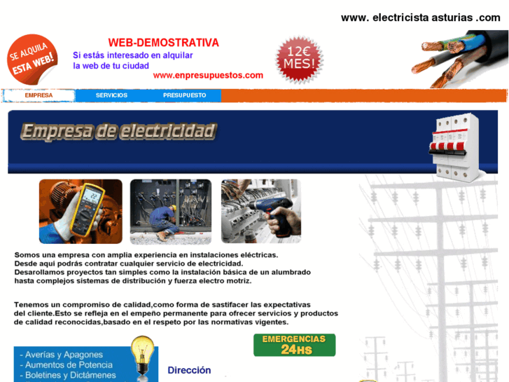 www.electricistaasturias.com