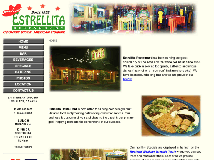 www.estrellitarestaurant.com