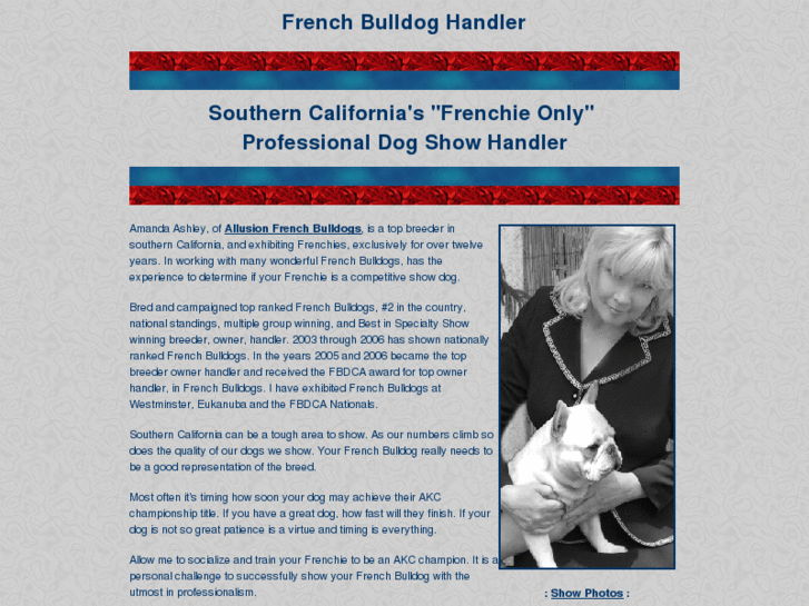 www.frenchbulldoghandler.com