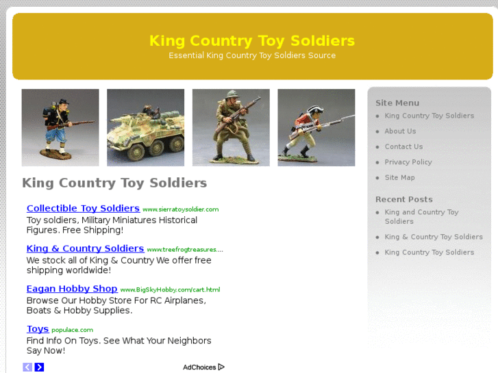 www.kingcountrytoysoldiers.com