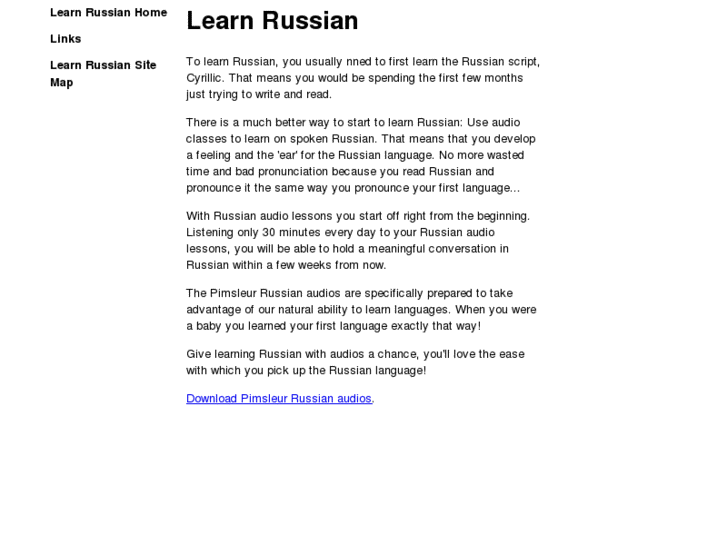 www.learntospeakrussian.net