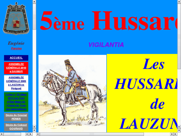 www.leshussardsdelauzun.com