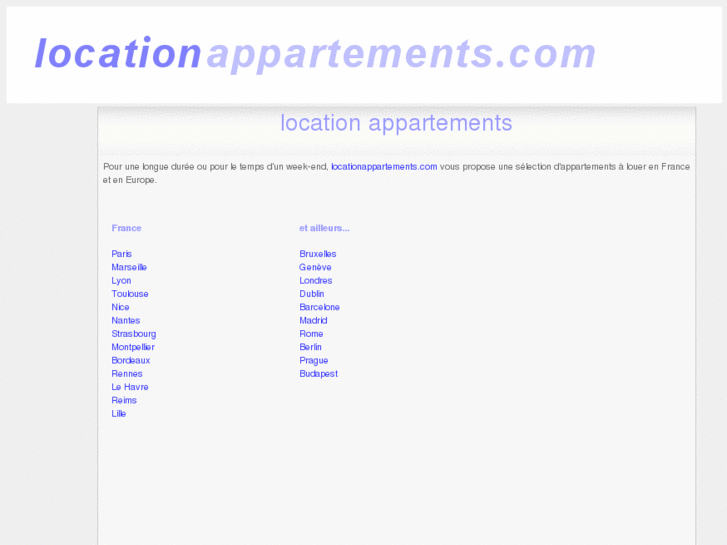 www.locationappartements.com