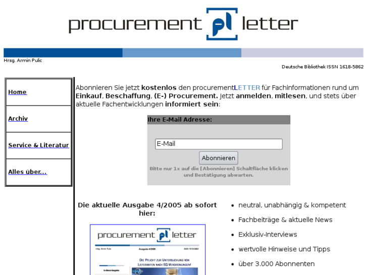 www.procurementletter.de