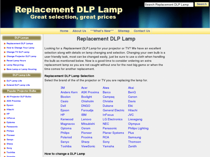 www.replacementdlplamp.com