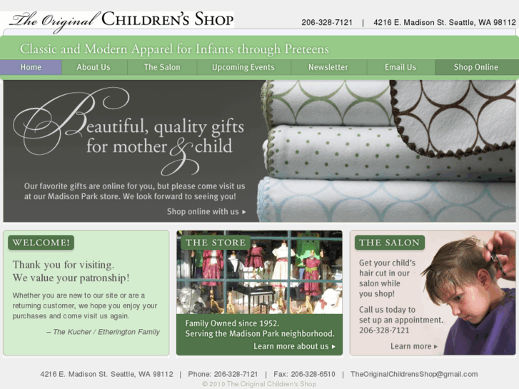www.theoriginalchildrensshop.com