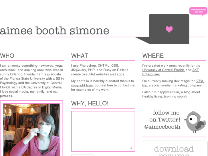 www.aimeebooth.com