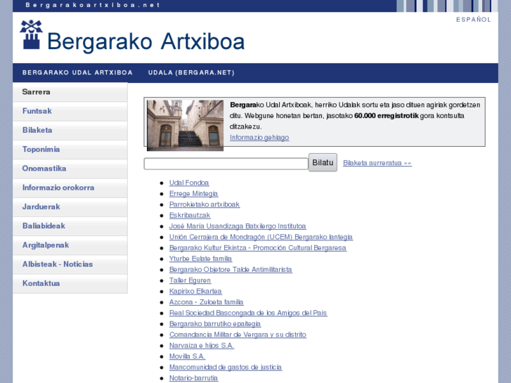 www.bergarakoartxiboa.net