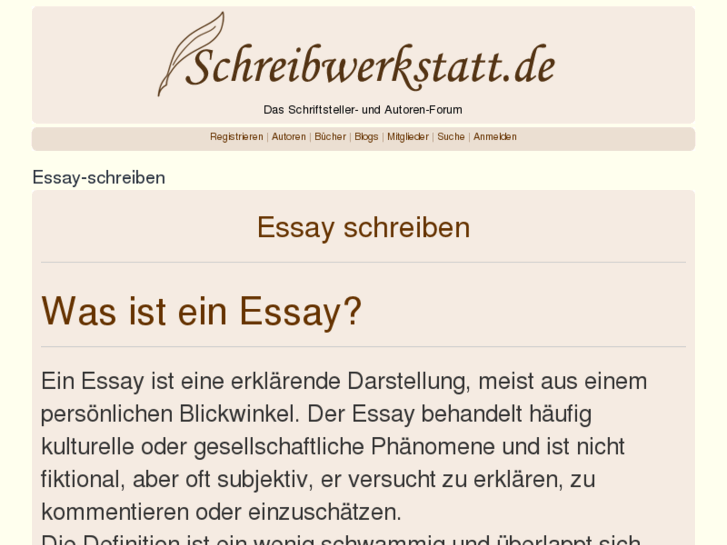 www.essay-schreiben.de