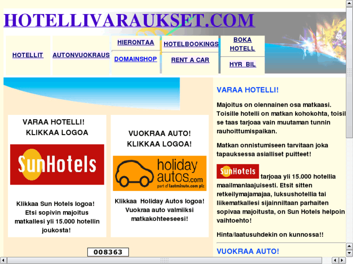 www.hotellivaraukset.com