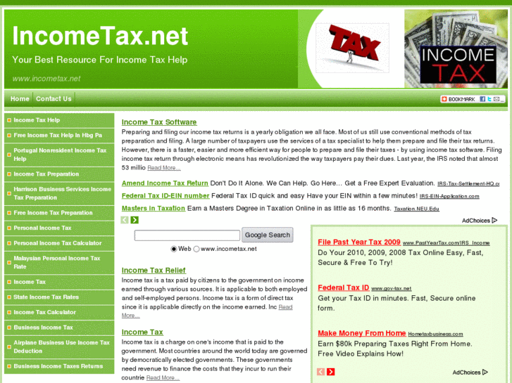 www.incometax.net