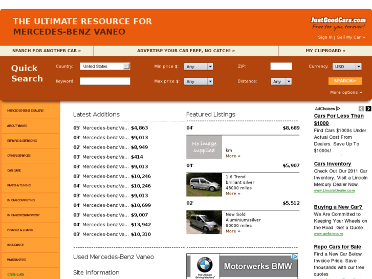 www.justvaneocars.com