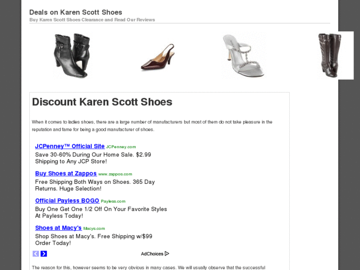 www.karenscottshoes.org