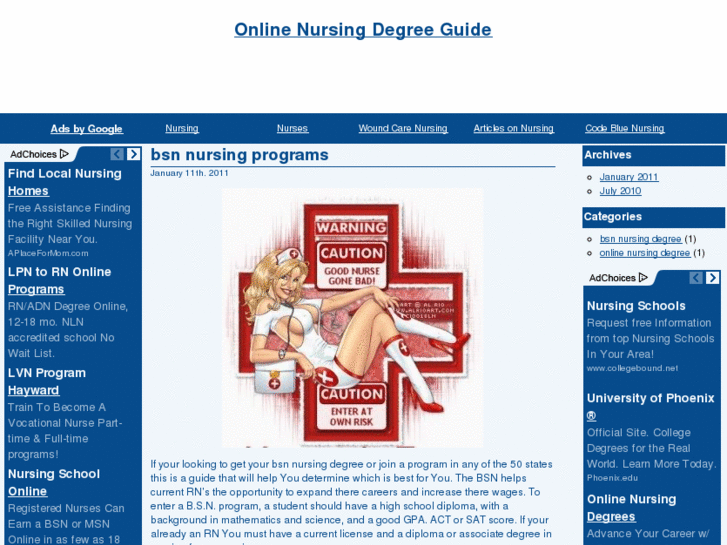 www.onlinenursingguide.org