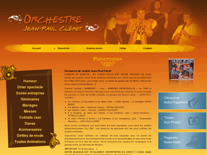 www.orchestre-jean-paul-cleret.com