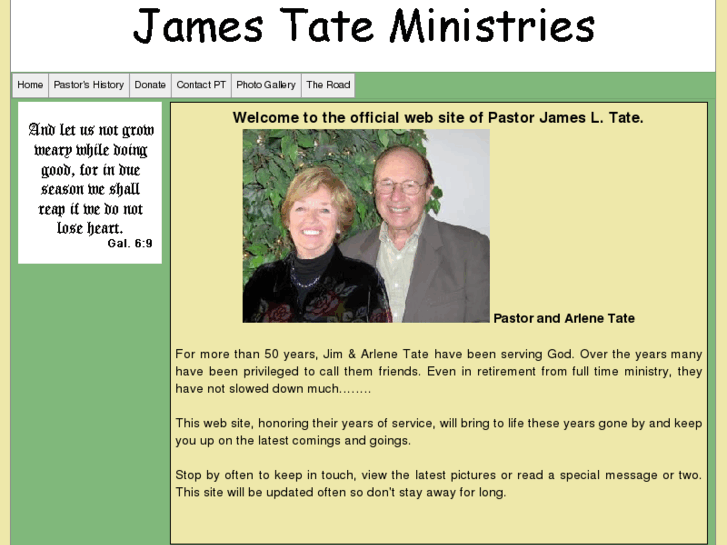 www.pastortate.com