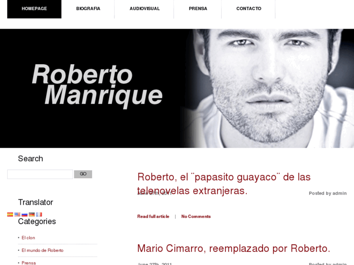 www.roberto-manrique.com