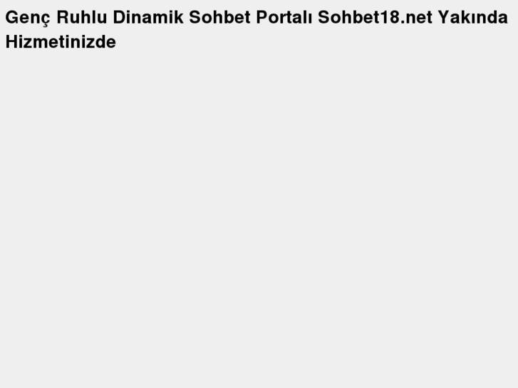 www.sohbet18.net