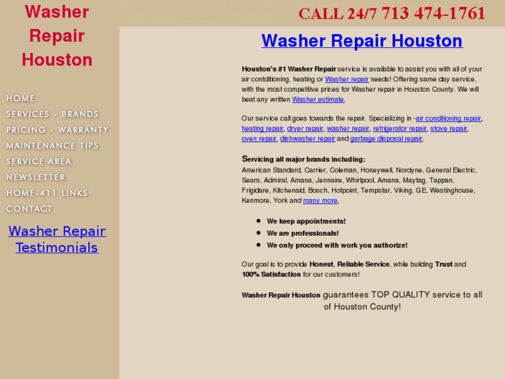 www.washerrepairhouston.net