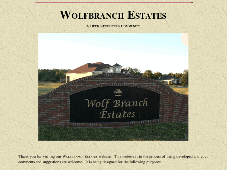 www.wolfbranchestates.com