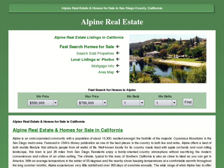 www.alpine-homesforsale.com