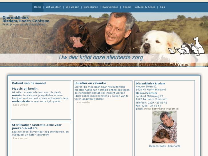 www.dierenkliniekrisdam.nl