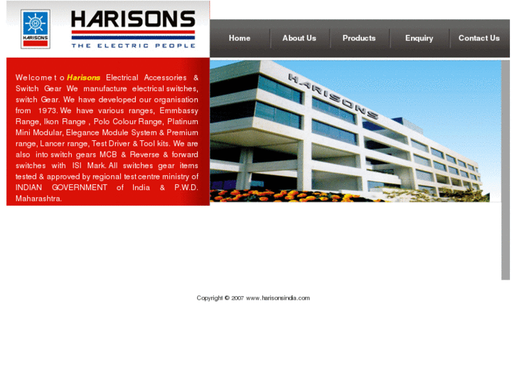 www.harisonsindia.com