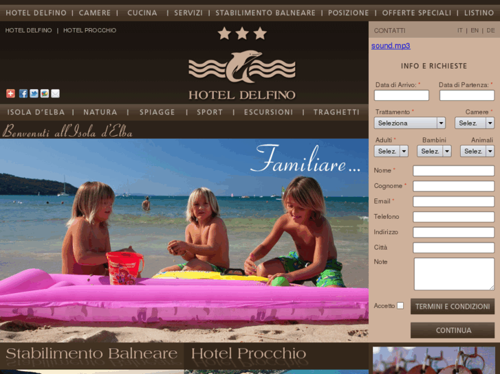 www.hoteldelfino-elba.com