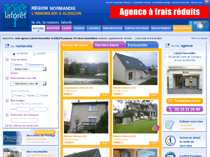 www.laforet-immobilier-alencon.com