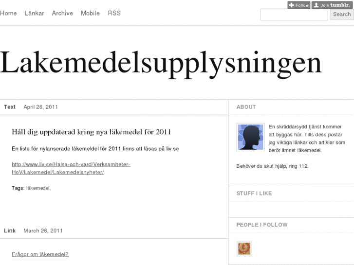 www.lakemedelsupplysningen.se