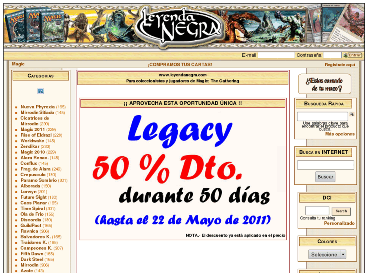 www.leyendanegra.com