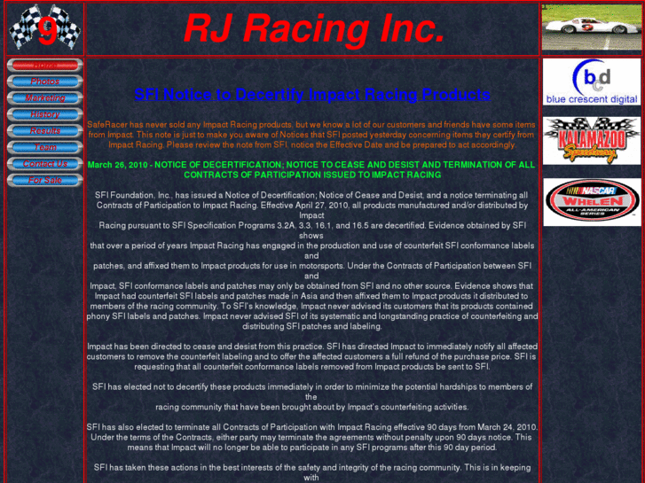 www.rjracinginc.com