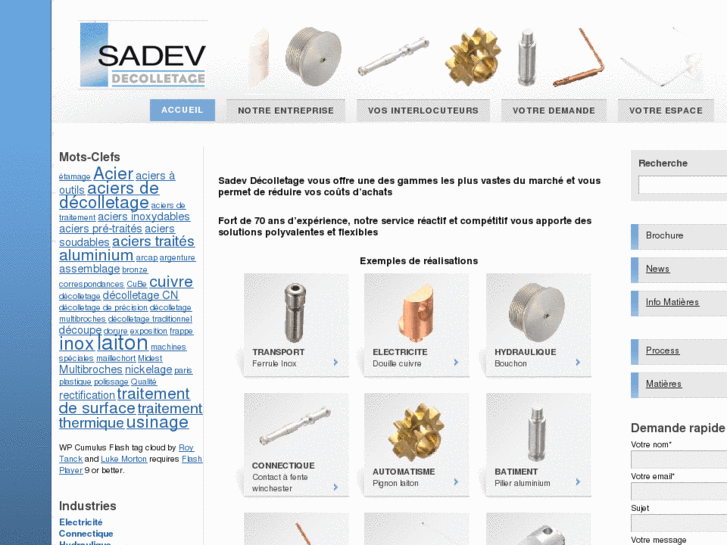 www.sadev-decolletage.com