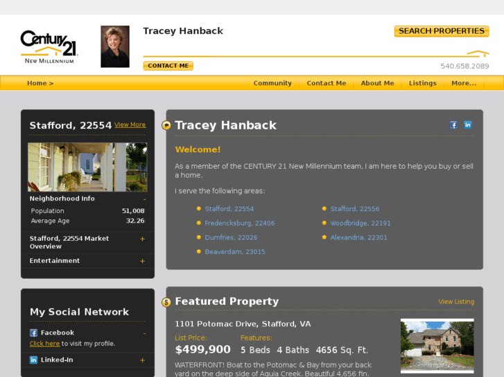 www.traceyhanback.com