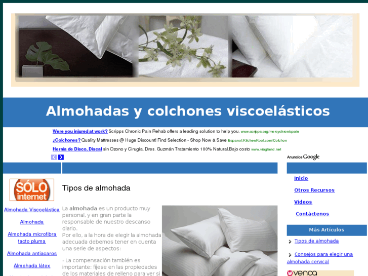 www.almohadascervicales.com