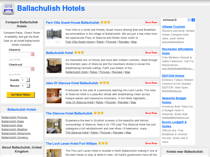 www.ballachulishhotels.com