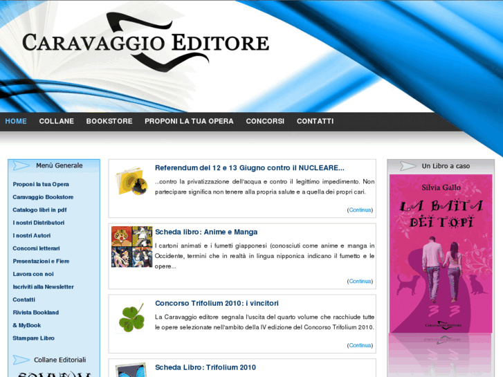 www.caravaggioeditore.it