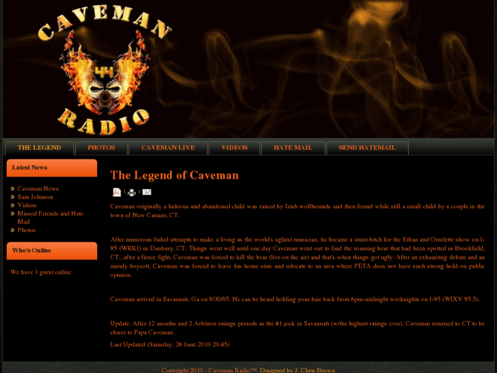 www.cavemanradio.com