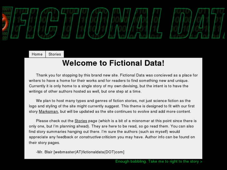 www.fictionaldata.com