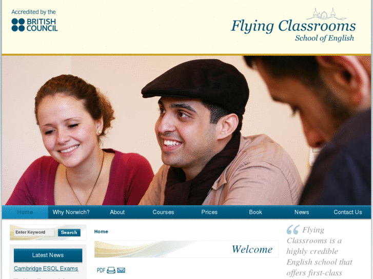 www.flyingclassrooms.co.uk