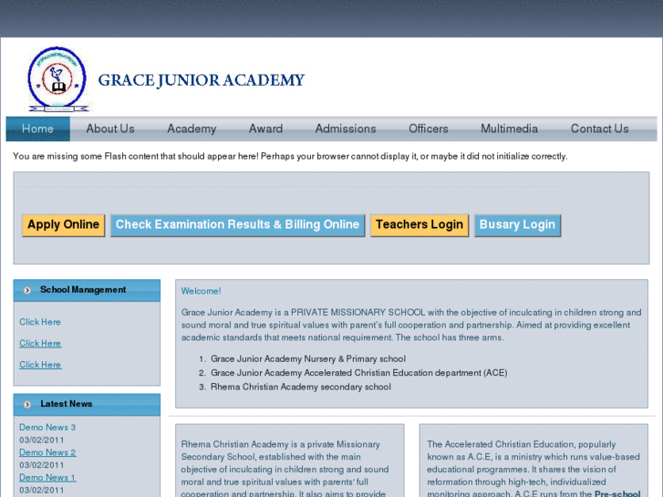 www.gracejunioracademy.com