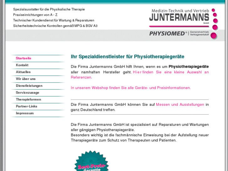 www.juntermanns-medizintechnik.de